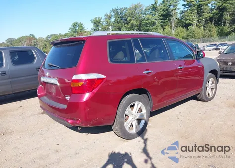 2010 Toyota Highlander Limited V6 z USA, uszkodzony, nr VIN 5TDDK3EH4AS031987